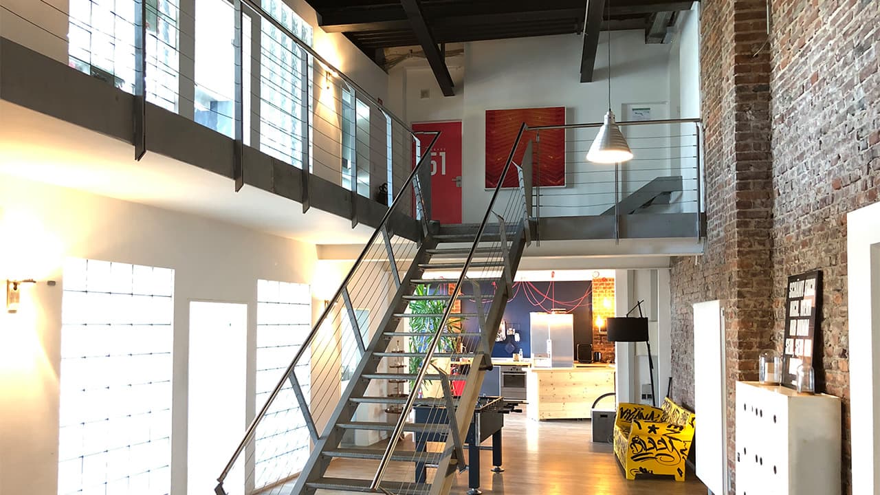 Hafenfabrik Eingangsbereich