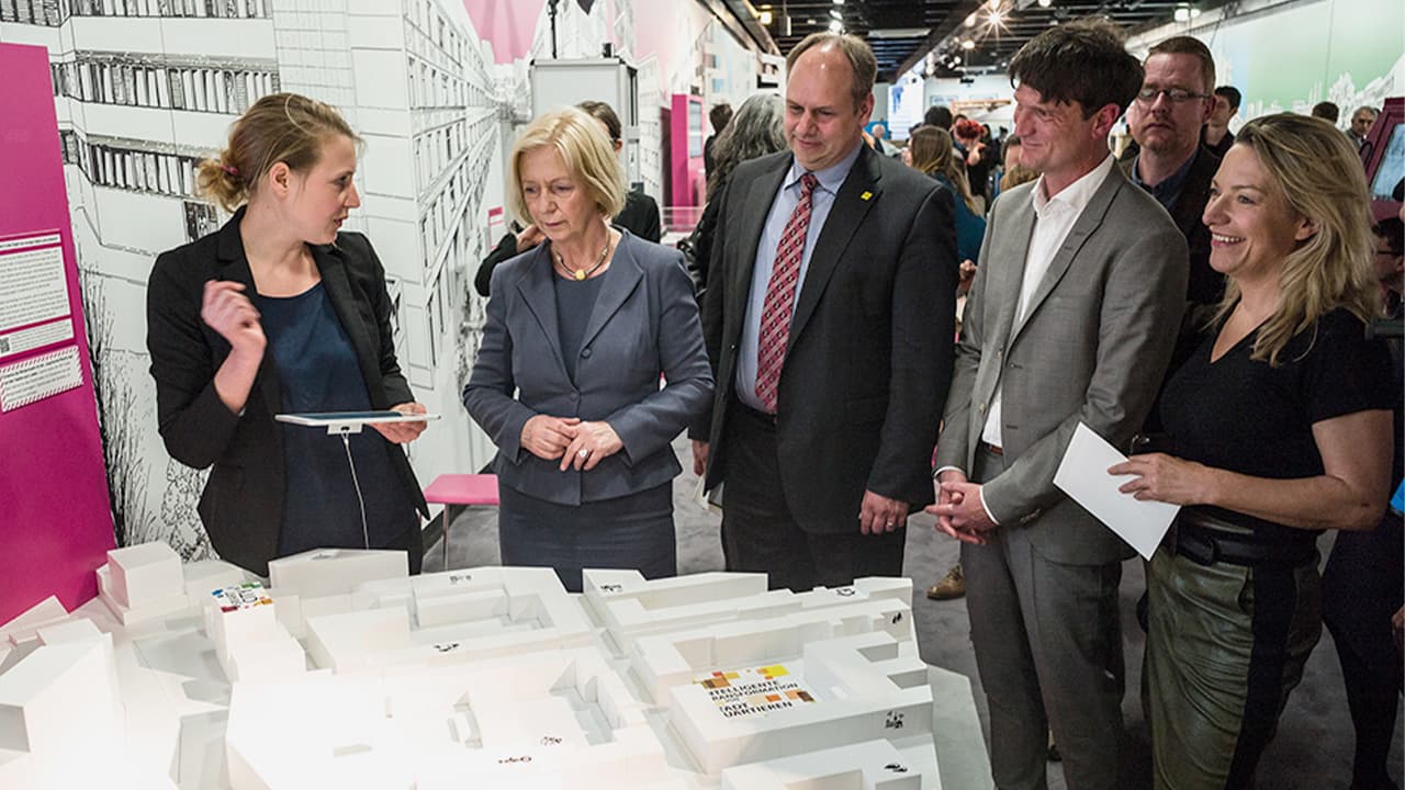 Anwendung während der Messe Anwendung während der Messe