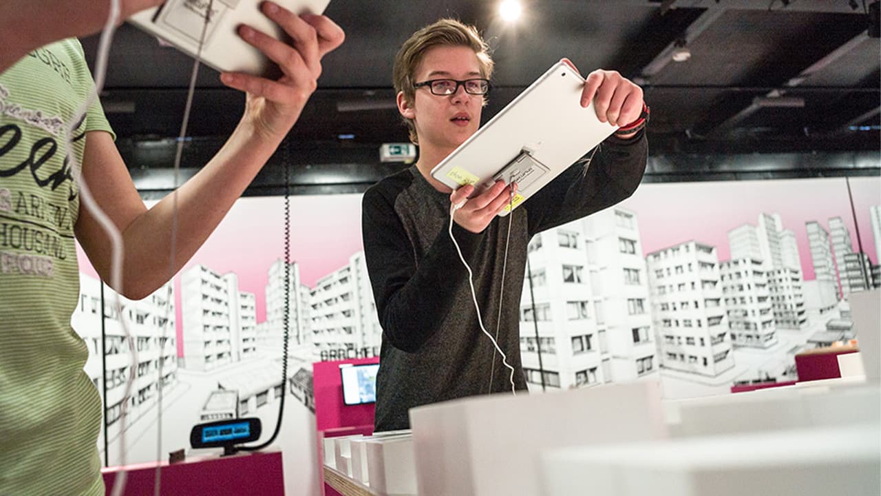 Anwendung während der Messe Anwendung während der Messe