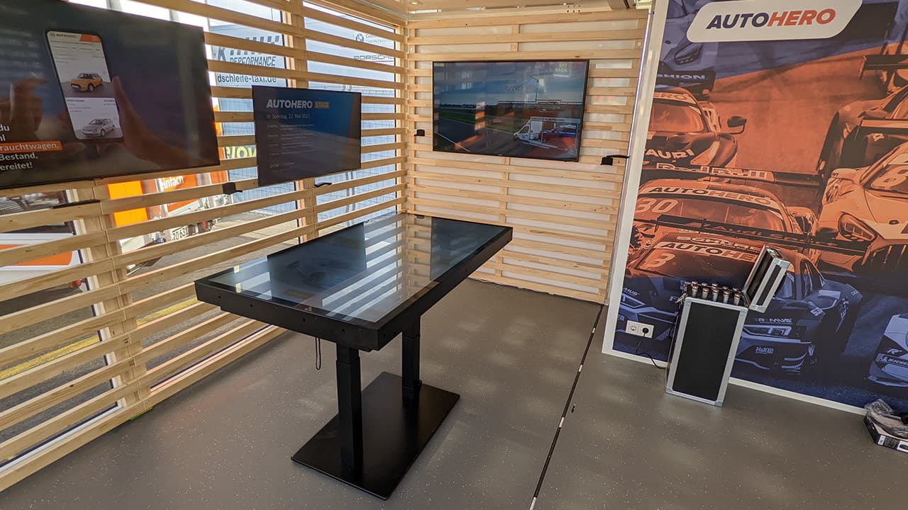 Standaufbau Standaufbau